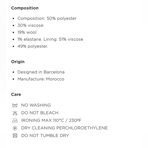 Mango Mng STRAIGHT TROUSERS WITH OPENINGS Ecru Women’s Size US2 EU34 UK6  5960 - Picture 8 of 9